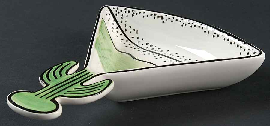 Salsa Dip Bowl for Chip & Dip Set by Clay Art-1
