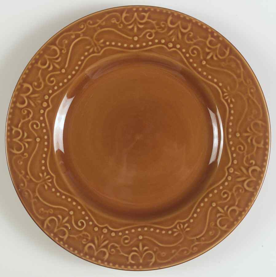 Oro Dinner Plate by Casa Cristina-1