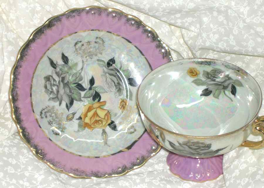 CEB106 Footed Cup & Saucer Set by Celebrate-1