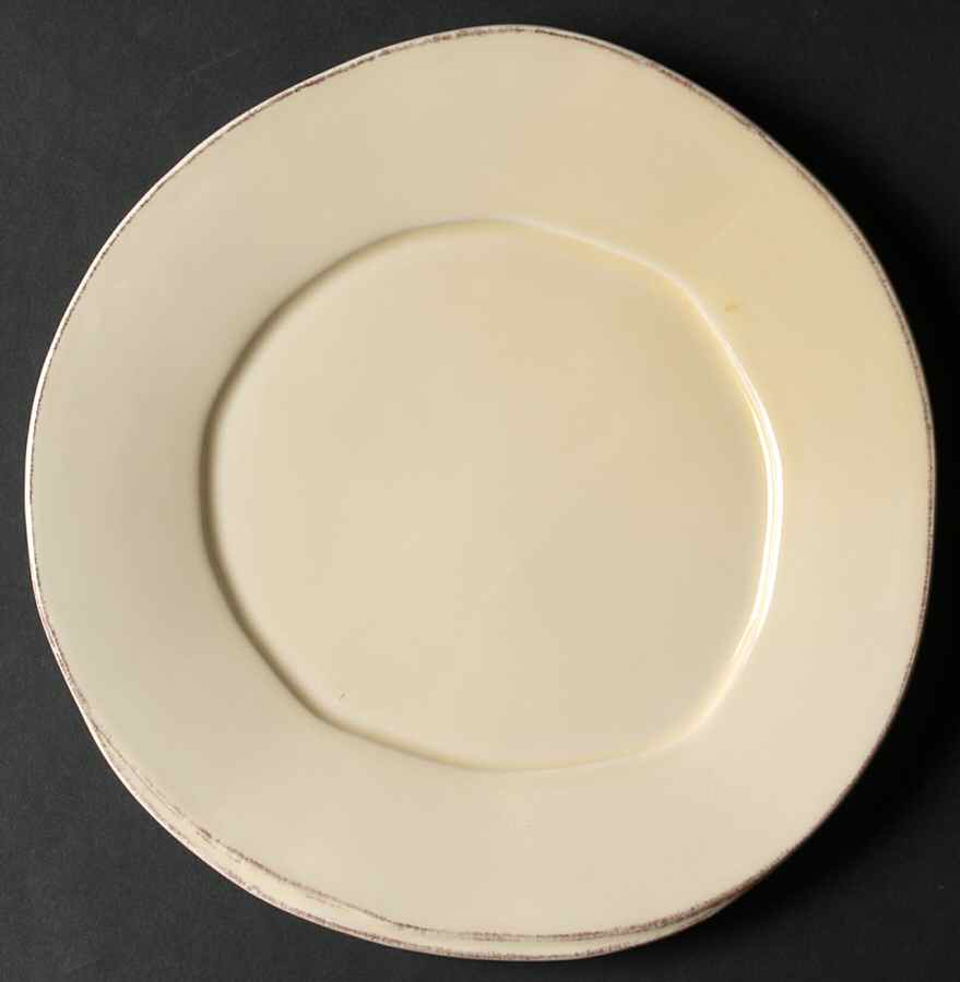 Mason Ivory Salad Plate by Crate & Barrel-1