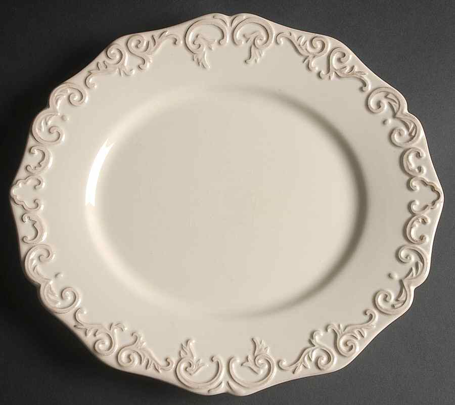 Evette Dinner Plate by Crate & Barrel-1