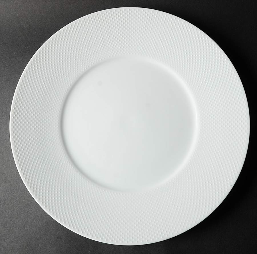 Tamiko 13" Chop Plate (Round Platter) by Crate & Barrel-1