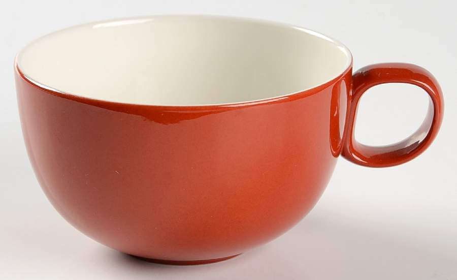 Cinnabar Floral Flat Cup by Crate & Barrel-1