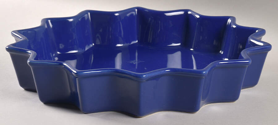 Indigo Blue 12" Quiche by Chantal-1