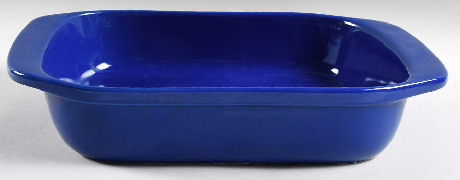 Indigo Blue 14" Rectangular Baker by Chantal-1