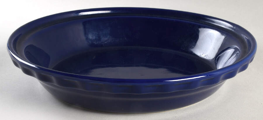 Indigo Blue 9" Pie Baking Plate by Chantal-1