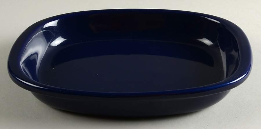 Indigo Blue 10" Oval Baker by Chantal-1