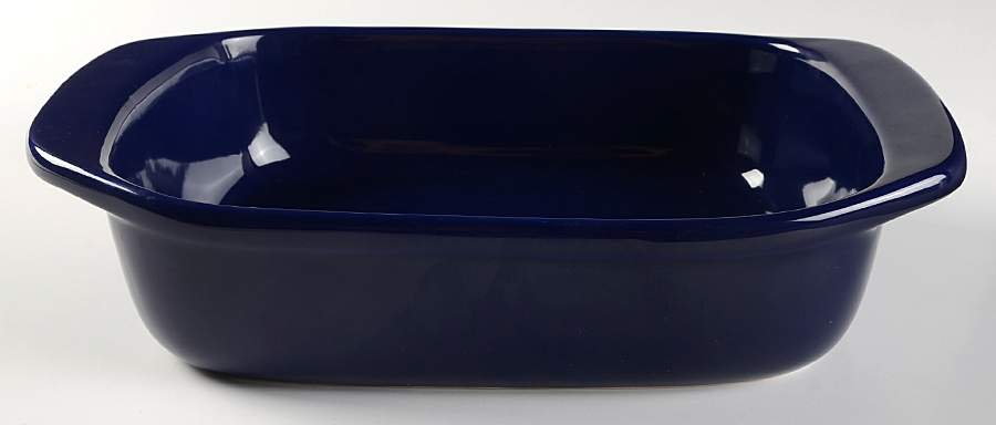 Indigo Blue 10" Rectangular Baker by Chantal-1