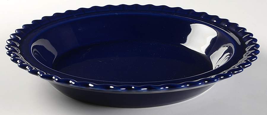 Indigo Blue 11" Pie Baking Plate by Chantal-1