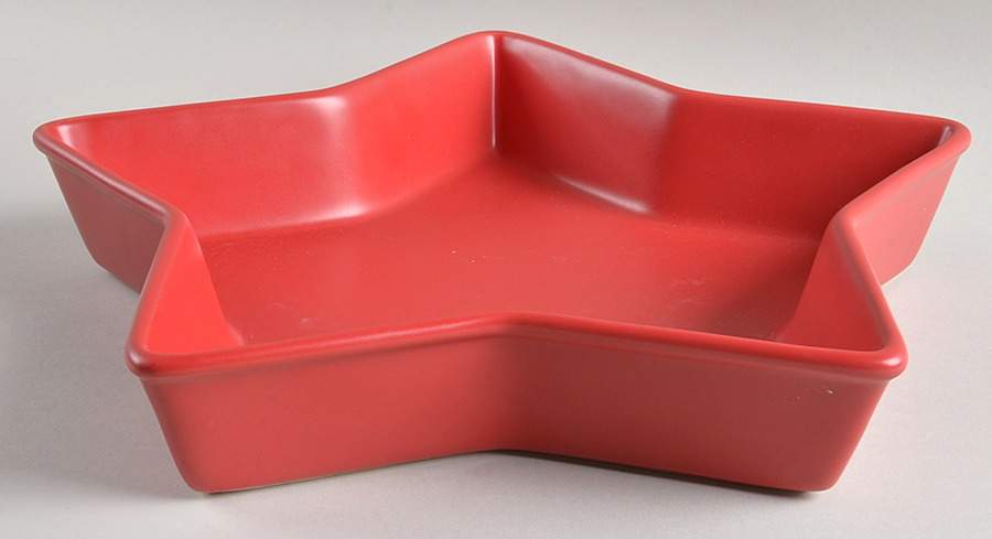 Star Red Large Baker by Chantal-1