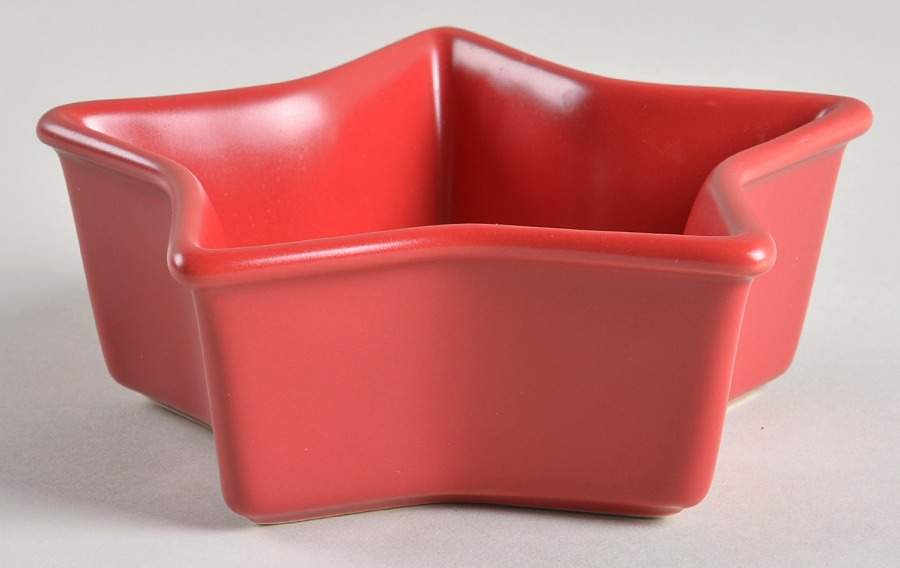 Star Red Individual Baker by Chantal-1