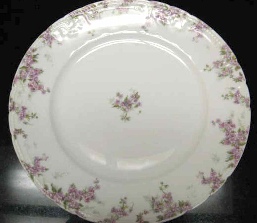 Schleiger 1289-2 Dinner Plate by Charles Field Haviland-1