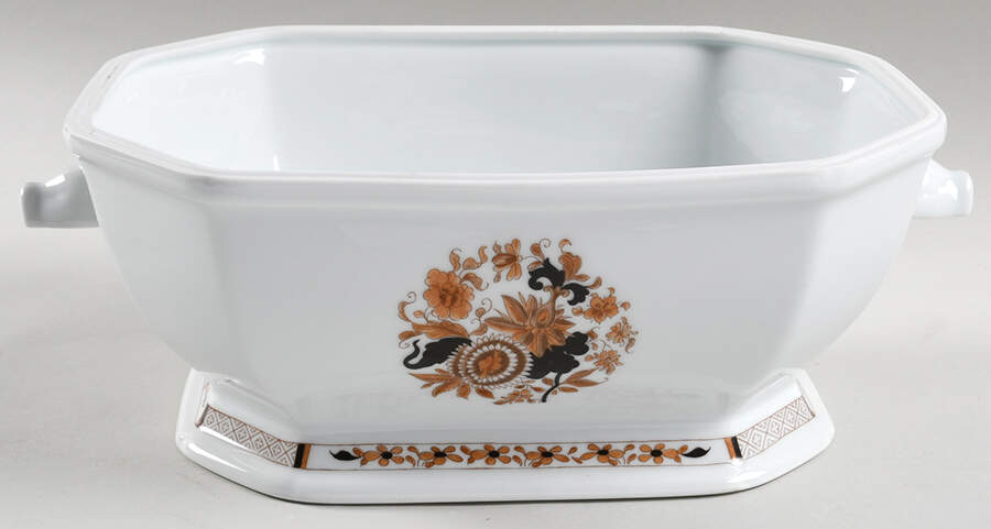 Ambassade Rectangular Tureen No Lid by Jean Louis Coquet-1