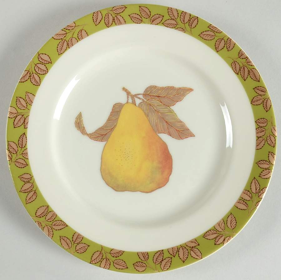 Golden Pear Salad Plate by Crate & Barrel-1