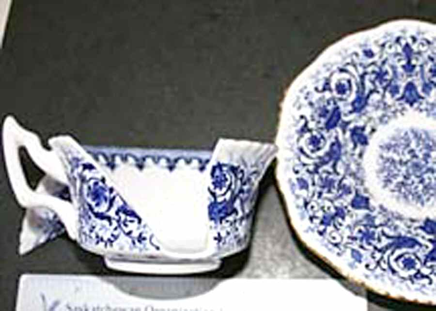 3381 Flat Cup & Saucer Set by Coalport-1