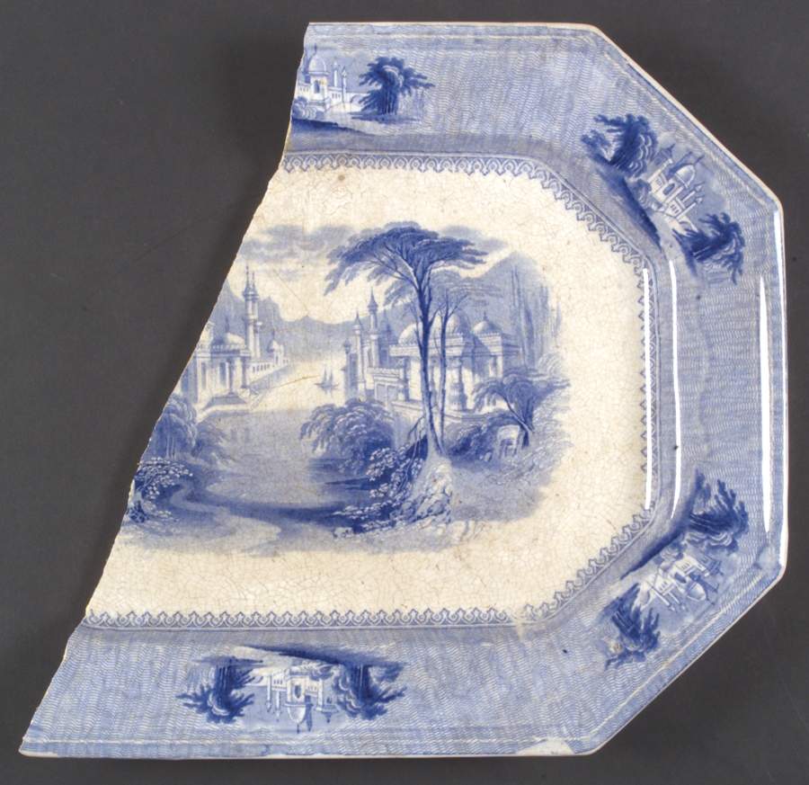 Siam 14" Oval Serving Platter by Clementson Bros-1