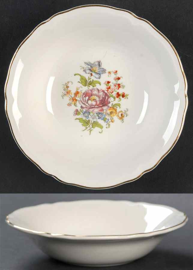 Lotus Fruit/Dessert (Sauce) Bowl by Cunningham & Pickett-1
