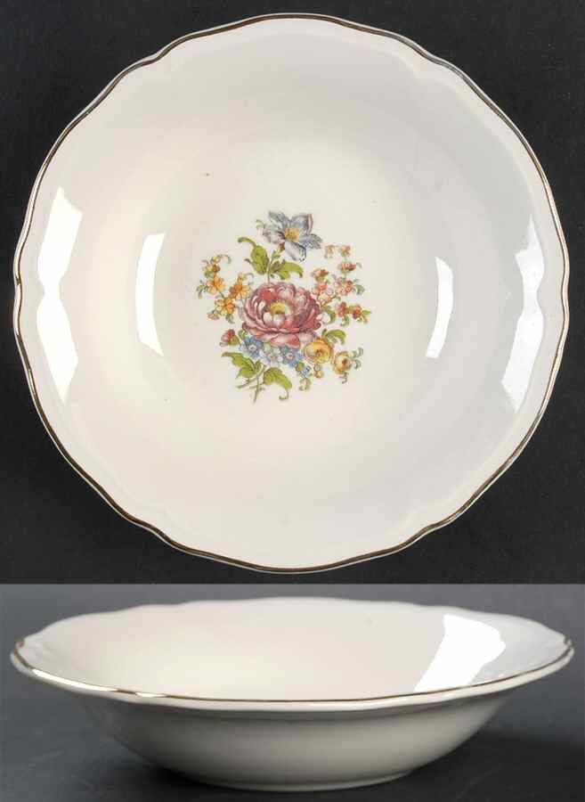 Lotus Coupe Cereal Bowl by Cunningham & Pickett-1