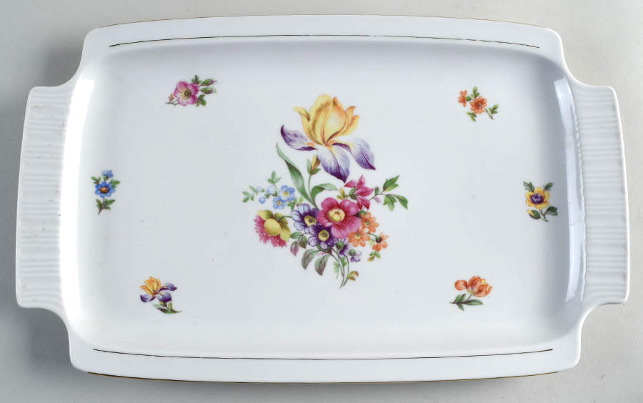 CZ11 14" Oval Serving Platter by Colditz Porzellan-1
