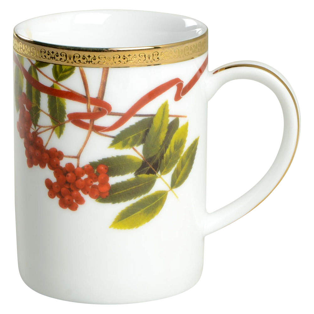 Fashion Buffet Gold (Holly and Pine) Mug by Charter Club-1