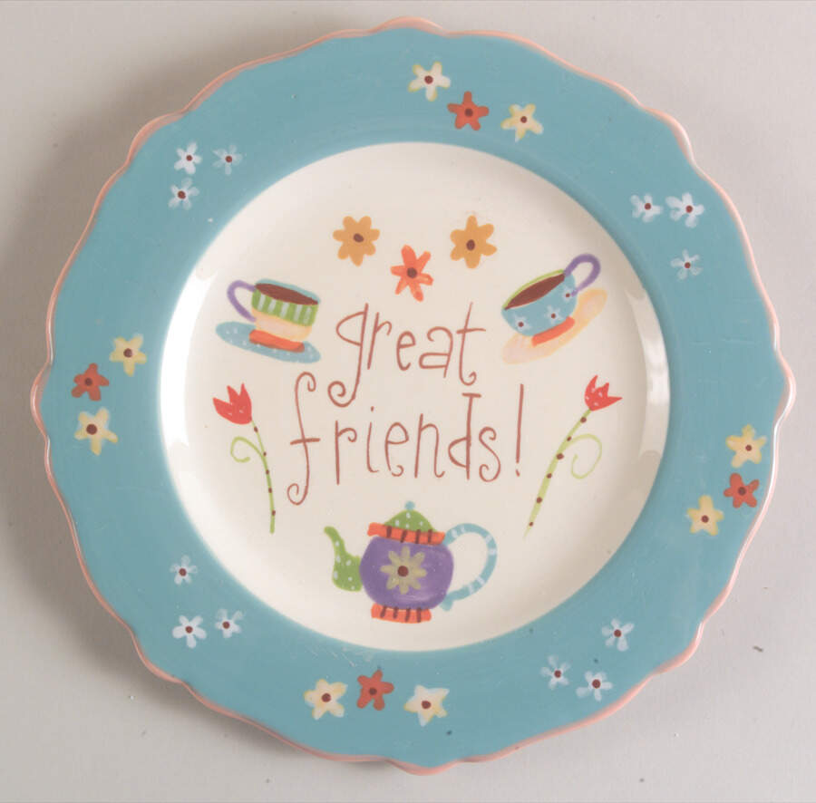 Sentiments Salad/Dessert Plate by Certified International-1