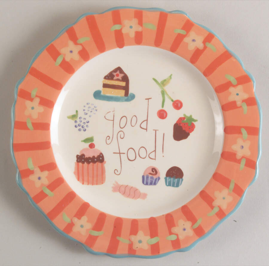Sentiments Salad/Dessert Plate by Certified International-1