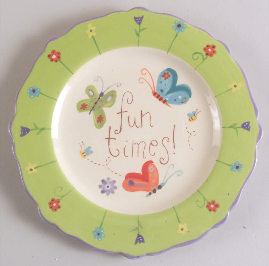 Sentiments Salad/Dessert Plate by Certified International-1