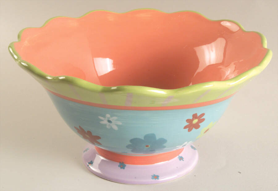 Sentiments 11" Large Salad Serving Bowl by Certified International-1