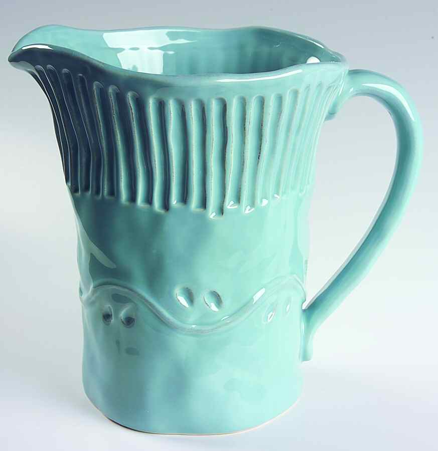 Rustica Aqua 80 Oz Pitcher by Certified International-1