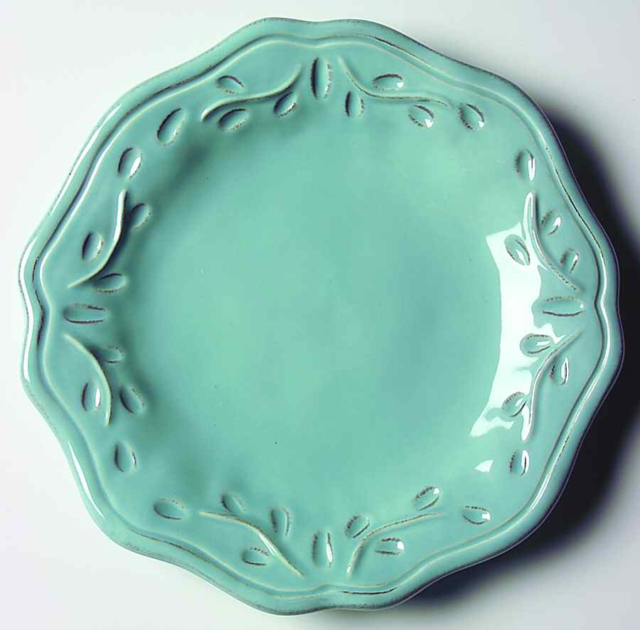 Rustica Aqua Salad/Dessert Plate by Certified International-1
