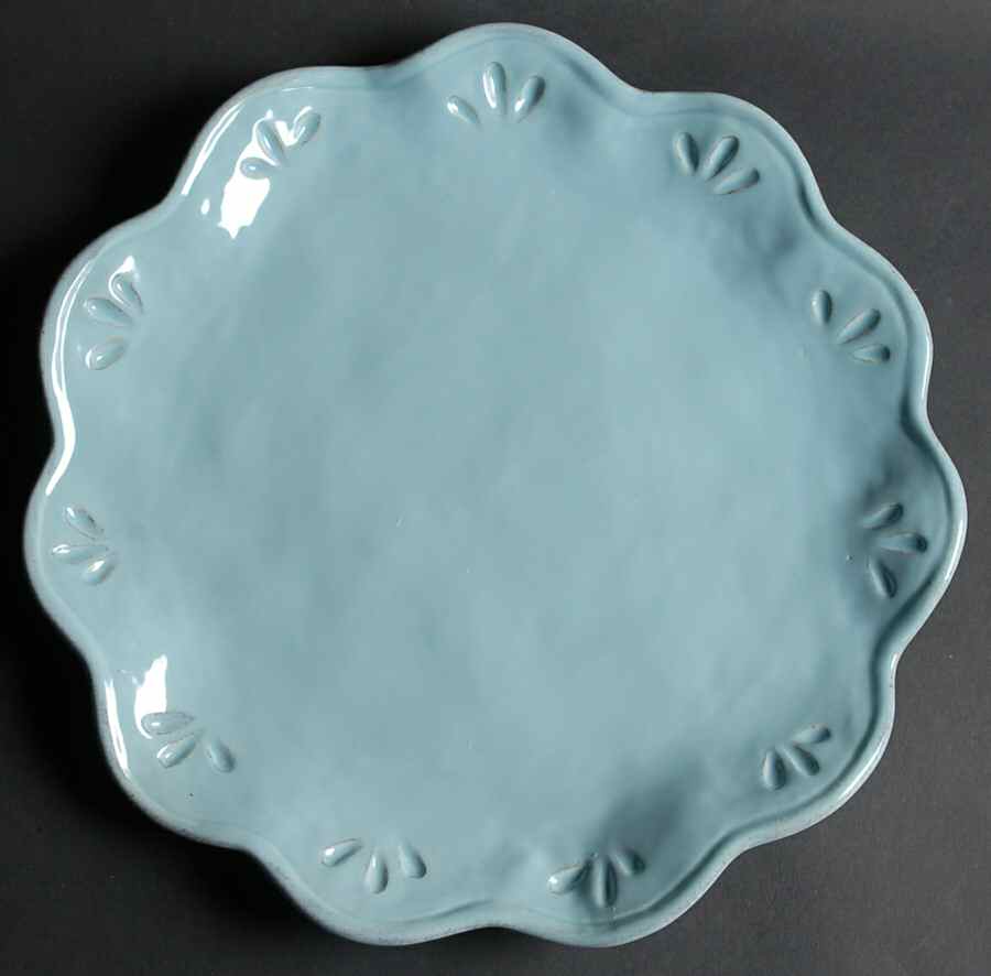 Rustica Aqua 13" Chop Plate (Round Platter) by Certified International-1