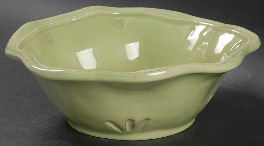 Rustica Green Rim Soup Bowl by Certified International-1