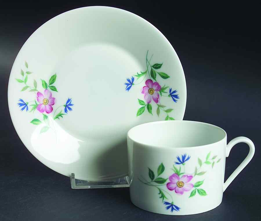 CNR56 Flat Cup & Saucer Set by Chastagner & Cie-1
