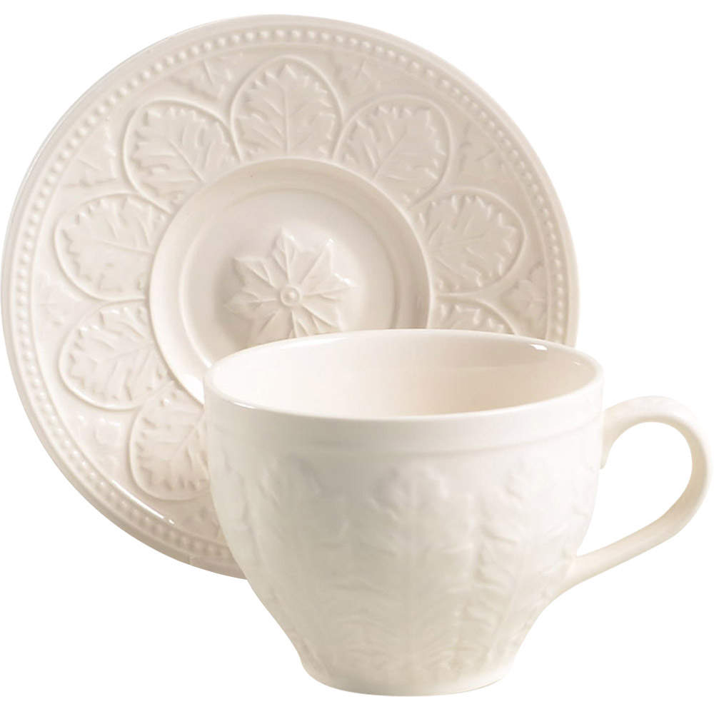 Acanthus Flat Cup & Saucer Set by Coventry (PTS)-1