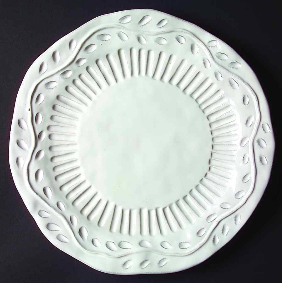Rustica White Dinner Plate by Certified International-1