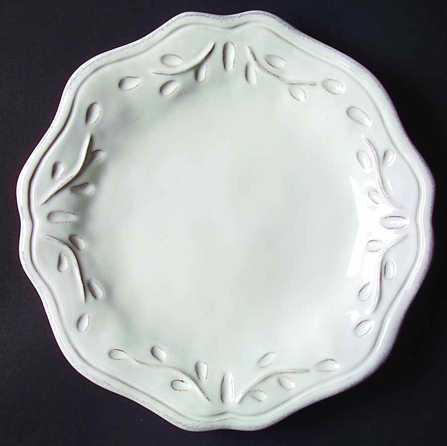 Rustica White Salad/Dessert Plate by Certified International-1