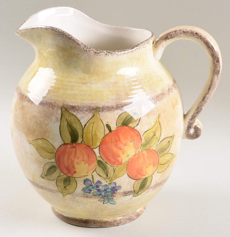 Pompeii Orange 96 Oz Pitcher by Maxcera Corp-1
