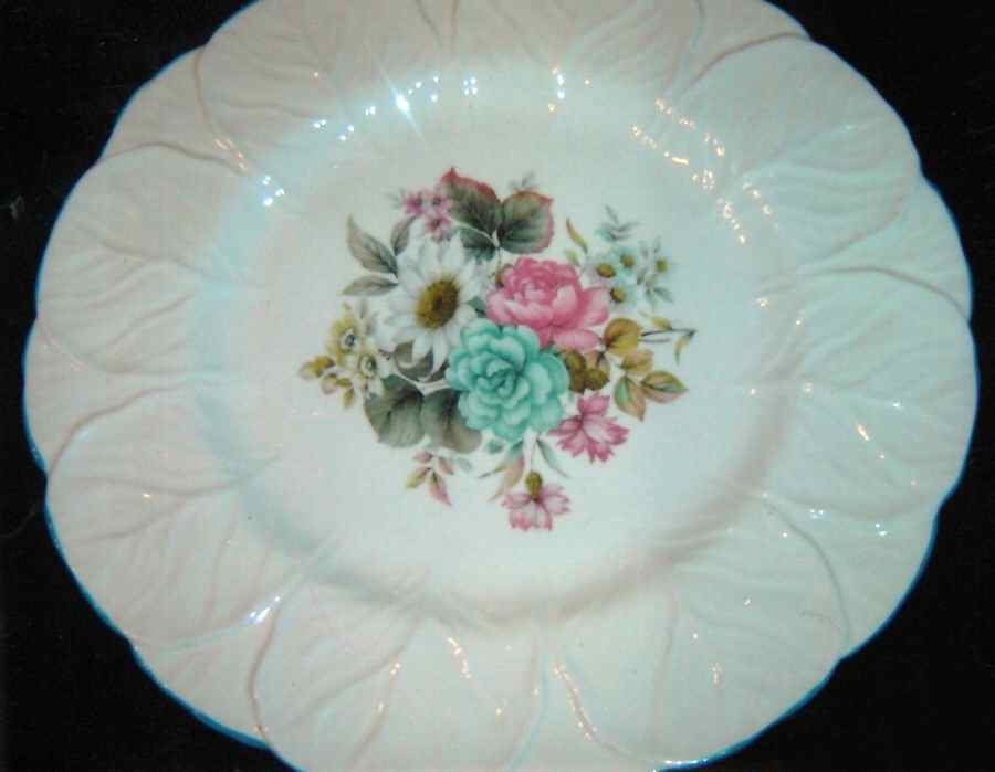 Country Flowers Dinner Plate by Coalport-1