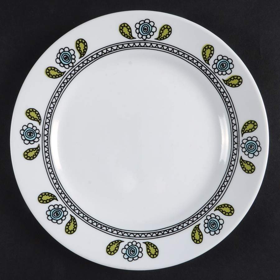 Henna Salad/Dessert Plate by Corning Corelle-1