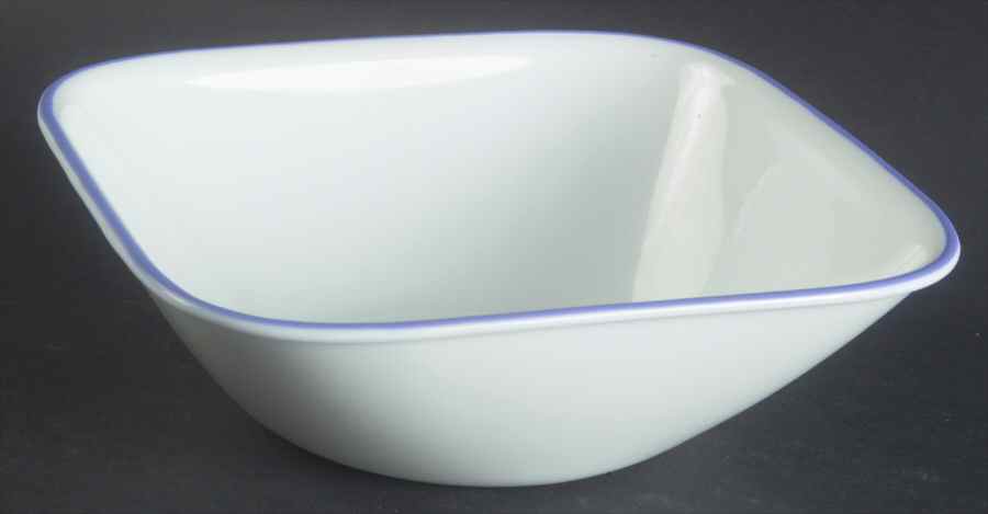 Blue Diamonds Soup/Cereal Bowl by Corning Corelle-1