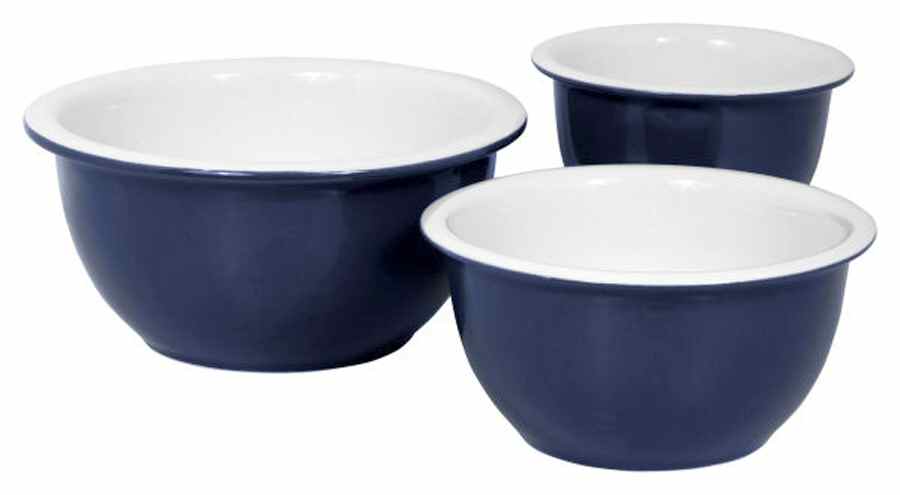 Blue Bayou (Serveware) (3 Piece) Mixing Bowl Set by Corning Corelle-1