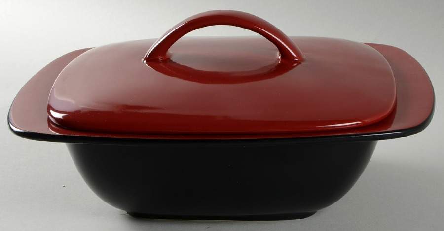 Ryku 2 Quart Square Casserole with Lid by Corning Corelle-1