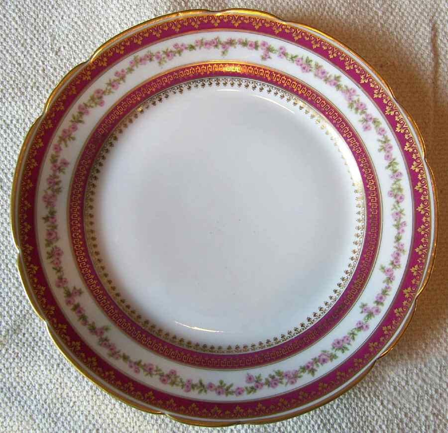 CHF1385 Dinner Plate by Charles Field Haviland-1