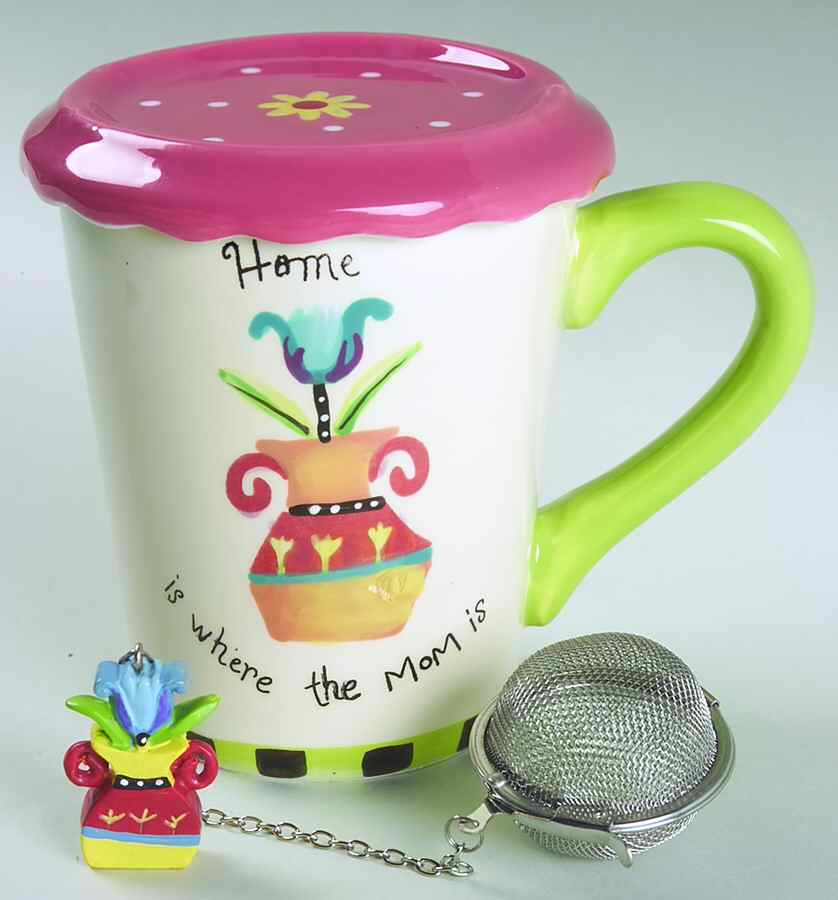 Mothers Day Mug with Lid & Infuser by Certified International-1