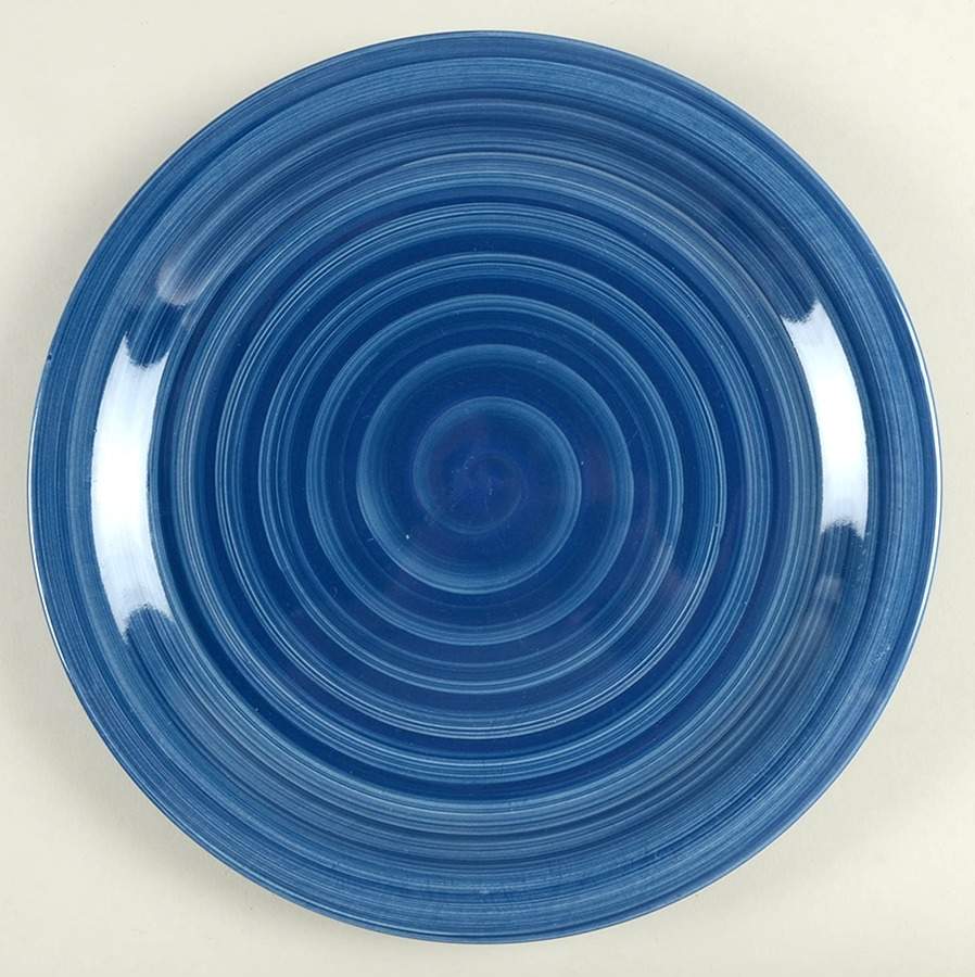 C8G6 (Cobalt Blue) Large Dinner Plate by Citrus Grove-1