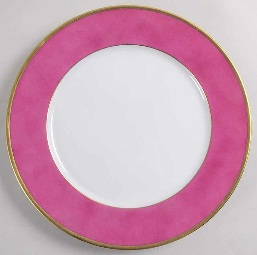 Arc En Ciel Raspberry (Framboise) Service Plate (Charger) by Charles Field Haviland-1