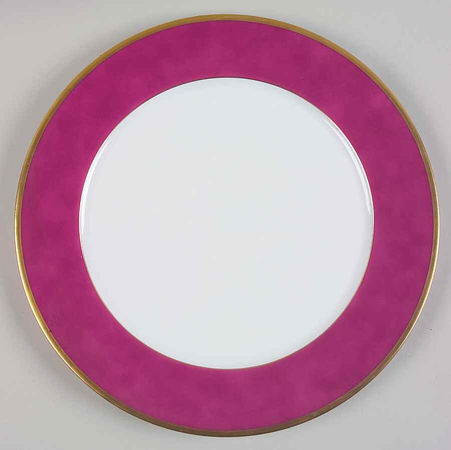 Arc En Ciel Raspberry (Framboise) Service Plate (Charger) by Charles Field Haviland-1