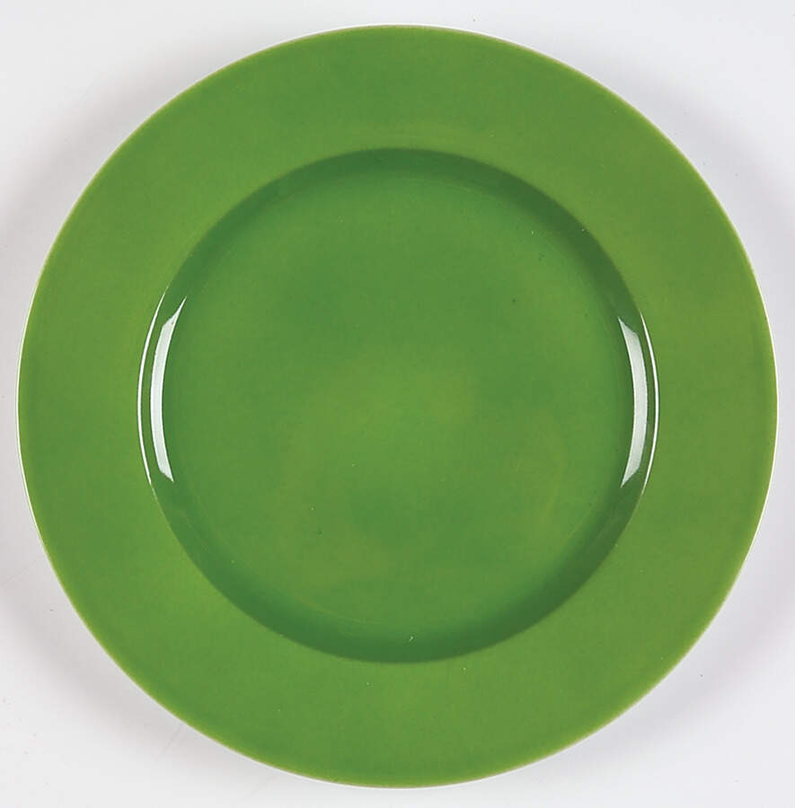 Arc En Ciel Olive Green (Menthe) Accent Bread & Butter Plate by Charles Field Haviland-1