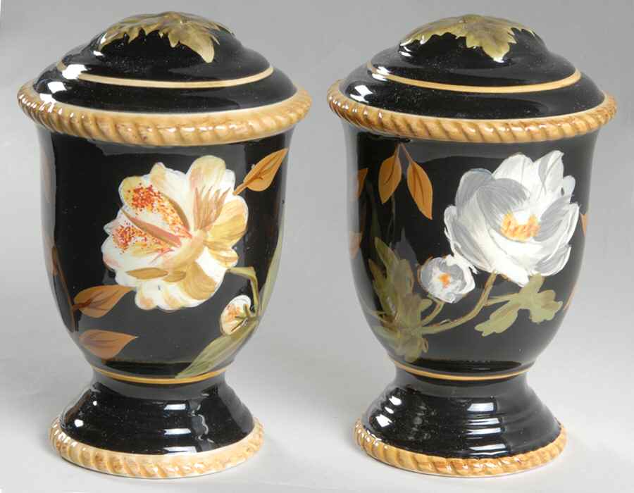 Crimson Garden Salt & Pepper Set by Certified International-1
