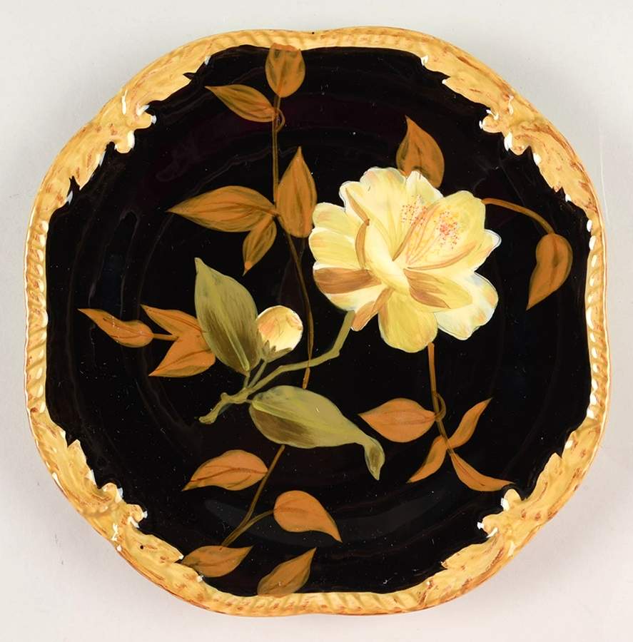Crimson Garden Salad/Dessert Plate by Certified International-1